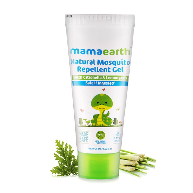 MamaEarth Natural Mosquito Repellent Gel, 50ml