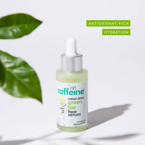 mCaffeine Naked Detox Green Tea Face Serum (40 ml)
