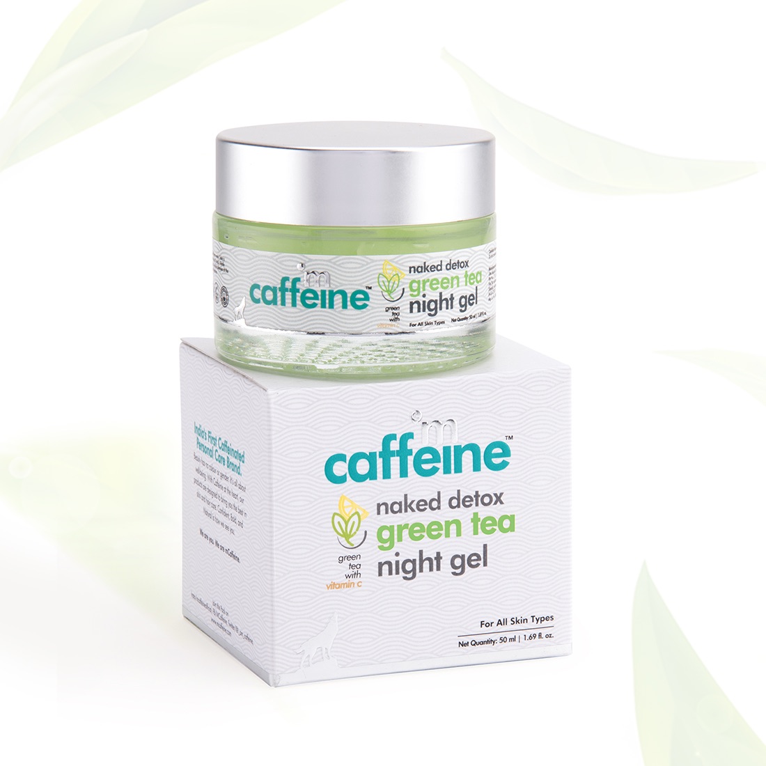 mCaffeine Naked Detox Green Tea Night Gel (50 ml)