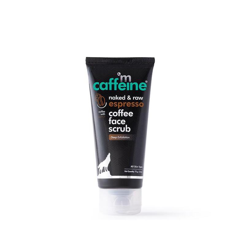 mCaffeine Naked & Raw Espresso Coffee Face Scrub ( 75 g )
