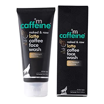mCaffeine Naked & Raw Latte Coffee Face Wash (75 ml )