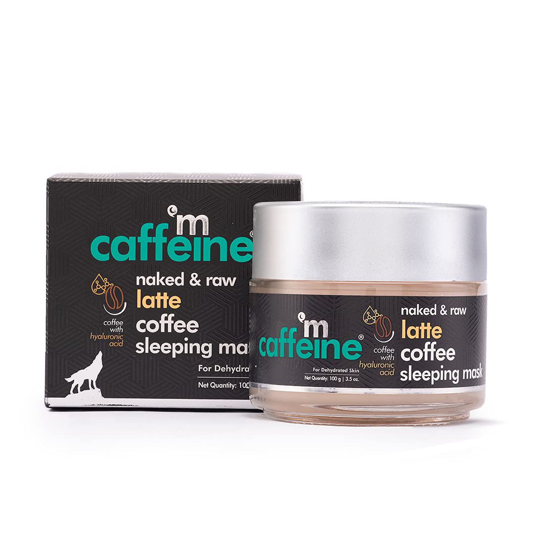mCaffeine Naked & Raw Latte Coffee Sleeping Mask (100g )