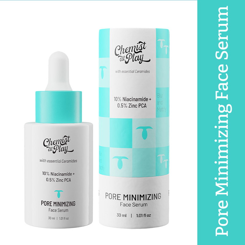 Chemist At Play Pore Minimizing Face Serum - 30ml (10% Niacinamide + 0.5% Zinc Pca) 