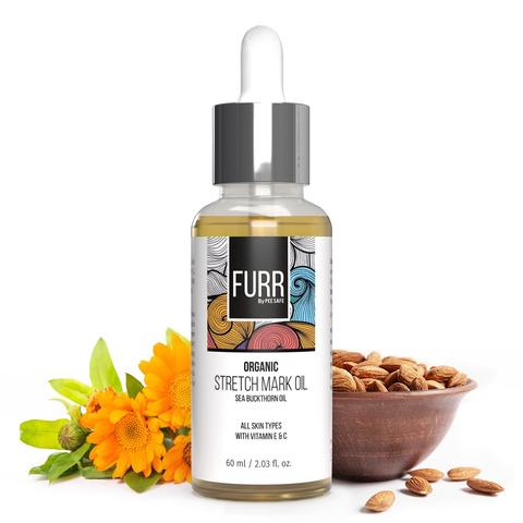 Furr Organic Stretch Mark Oil(60ml) By Pee Safe 