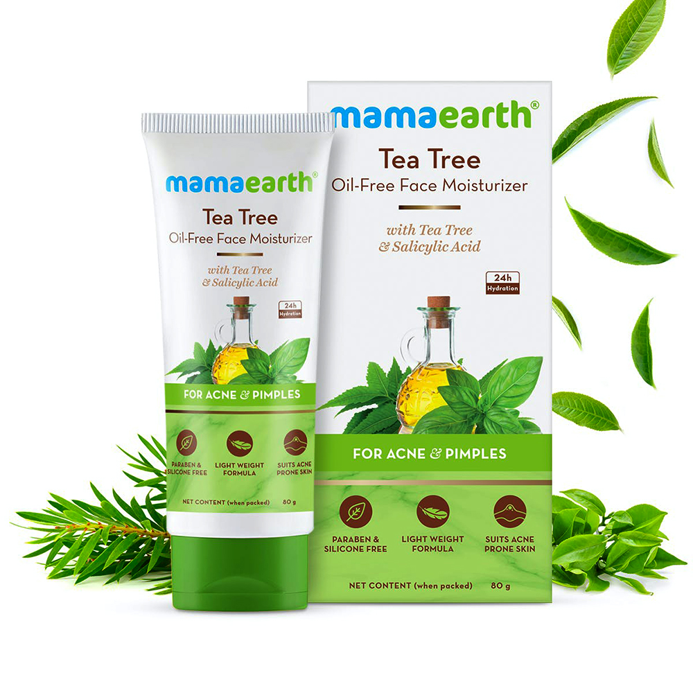 Mamaearth Tea Tree Oil -Free Face Moisturizer-80gm