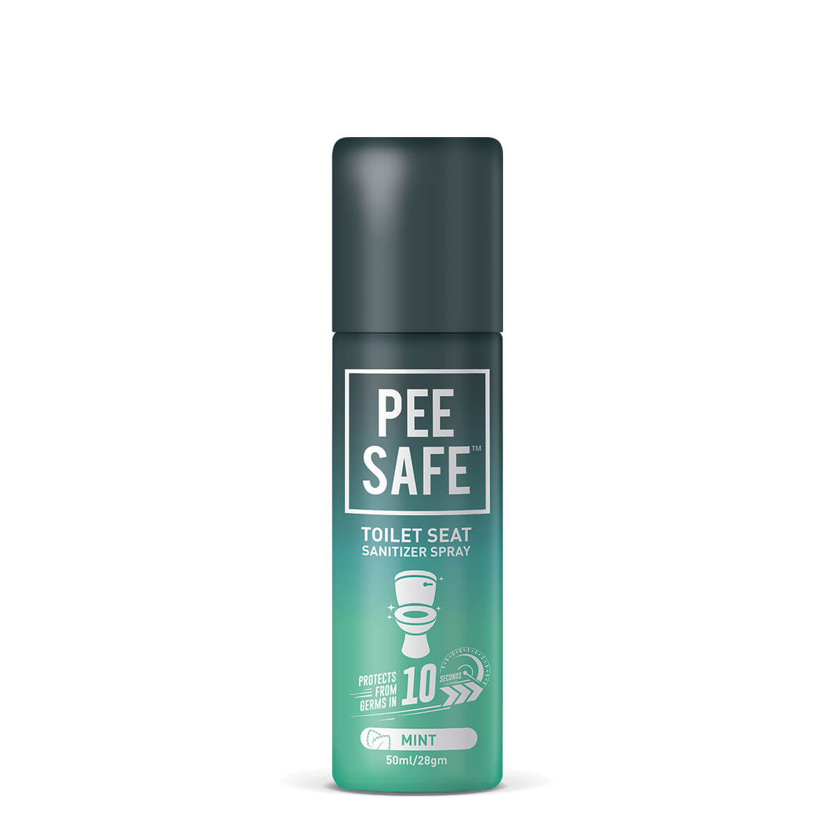 Peesafe - Toilet Seat Sanitizer Spray 50 Ml Mint 