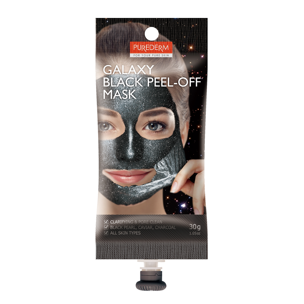 Purederm Galaxy Black Peel Off Mask Spout 30gm