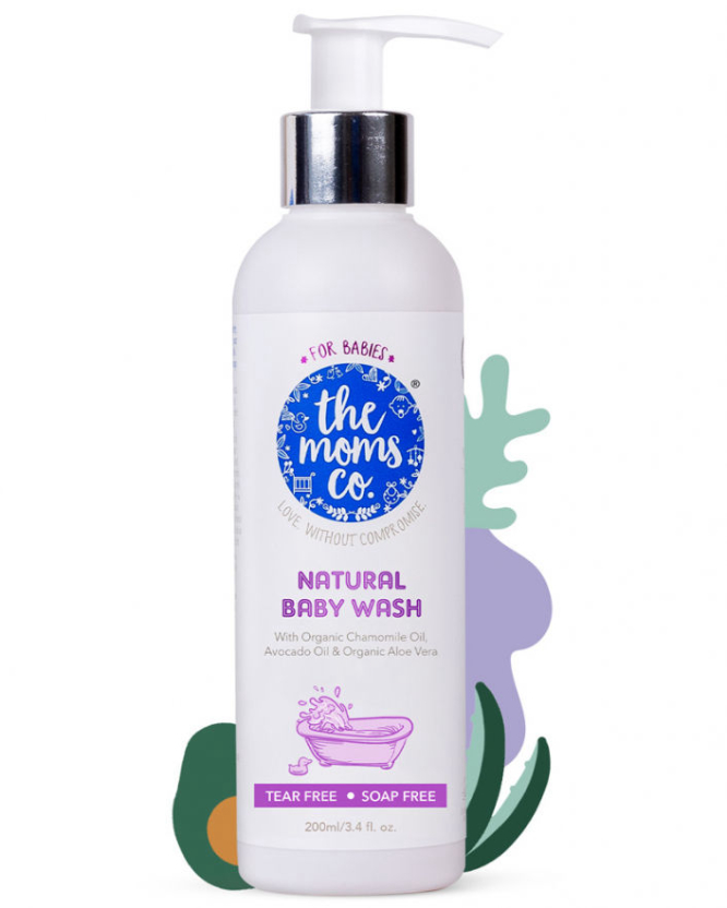 The Moms Co. Natural Baby WashWith Mono Cartons 200 ML