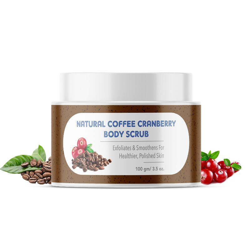The Moms Co. Natural Coffee Cranberry Body Scrub WithMono Cartons 100gm
