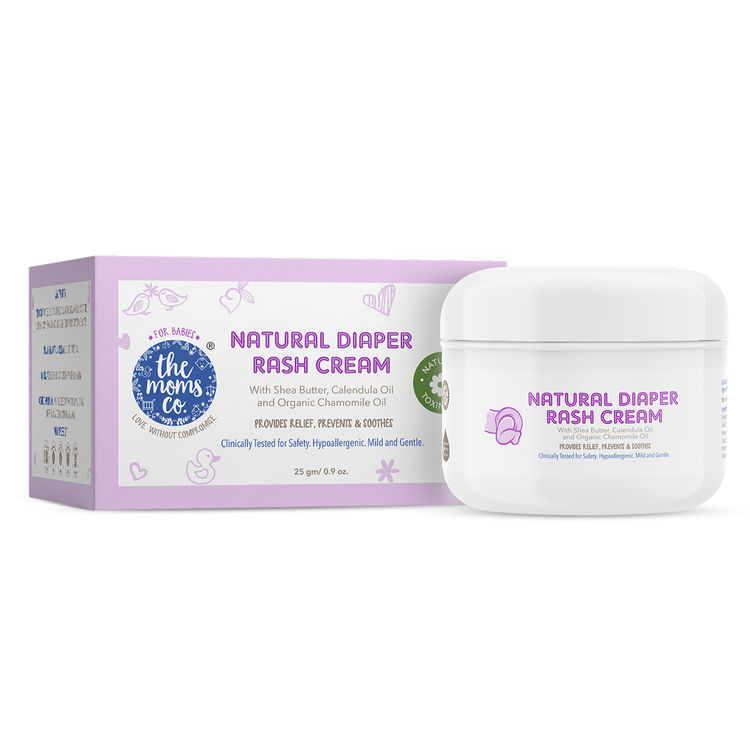 The Moms Co. Natural Diaper Rash CreamWith Mono Cartons 25 GM