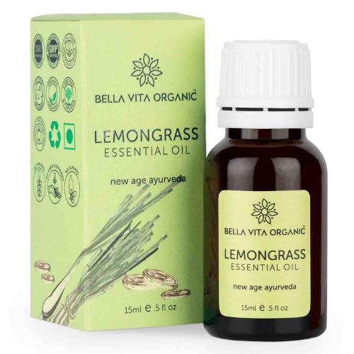 Bella Vita Organic Lemongrass Essential Oil - 15 ml