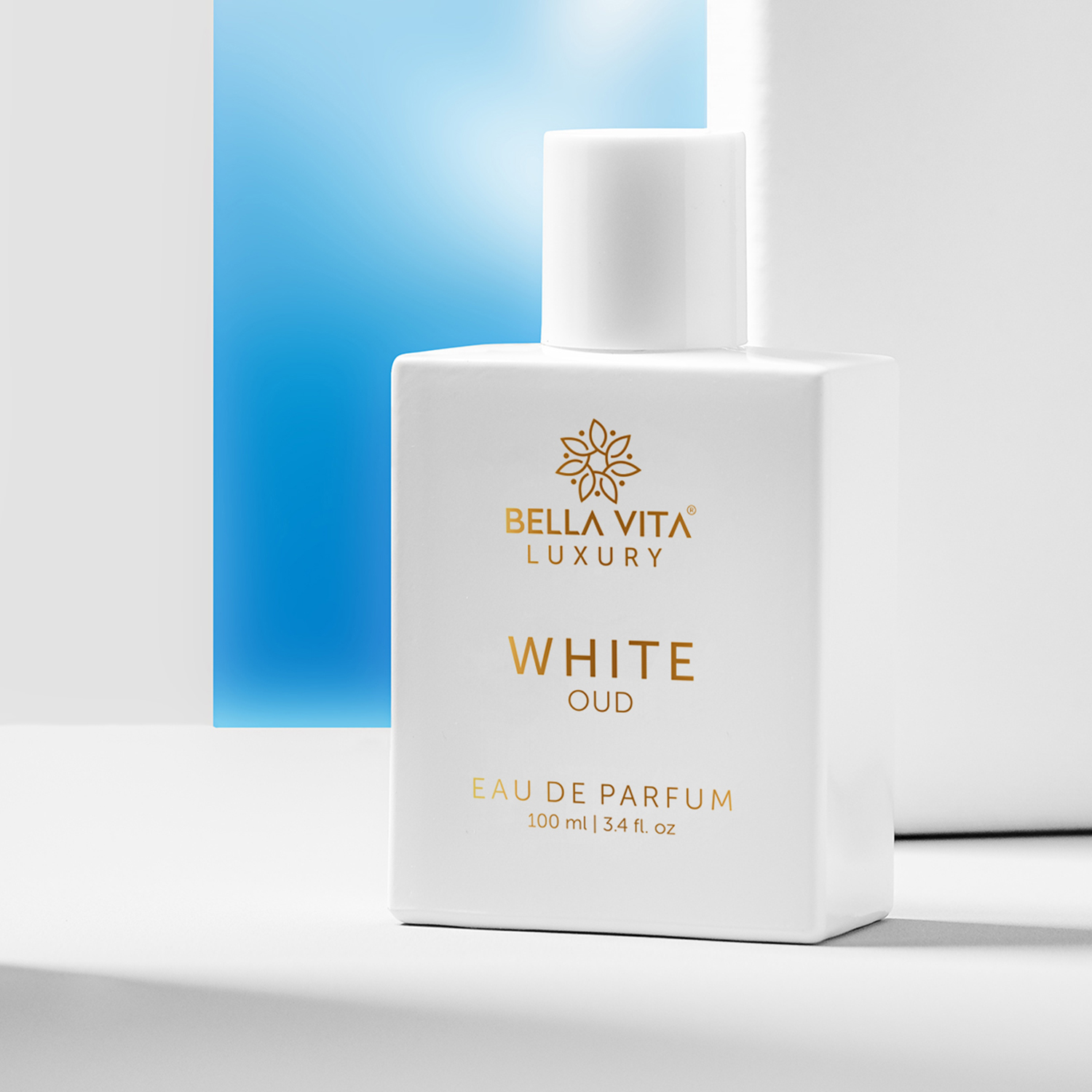 Bella Vita Organic White Oud Unisex Perfume Soft Oudh Long Lasting Fragrance - 100 ml