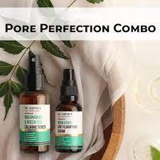 Dr. Sheth Pore Perfection Combo (Niacinamide & Green Tea Calming Toner - 100 ml & Neem & BHA Spot 