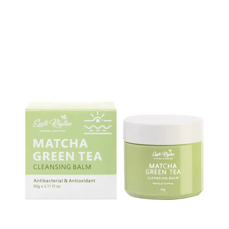 Earth Rhythm Cleansing Balm With Matcha Green Tea - 60 gm