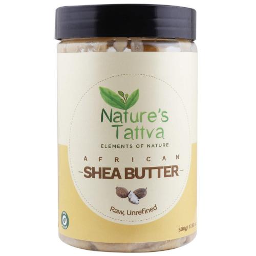 Nature's Tattva Organic Shea Butter- Raw, Unprocessed and Unrefined- 500gm