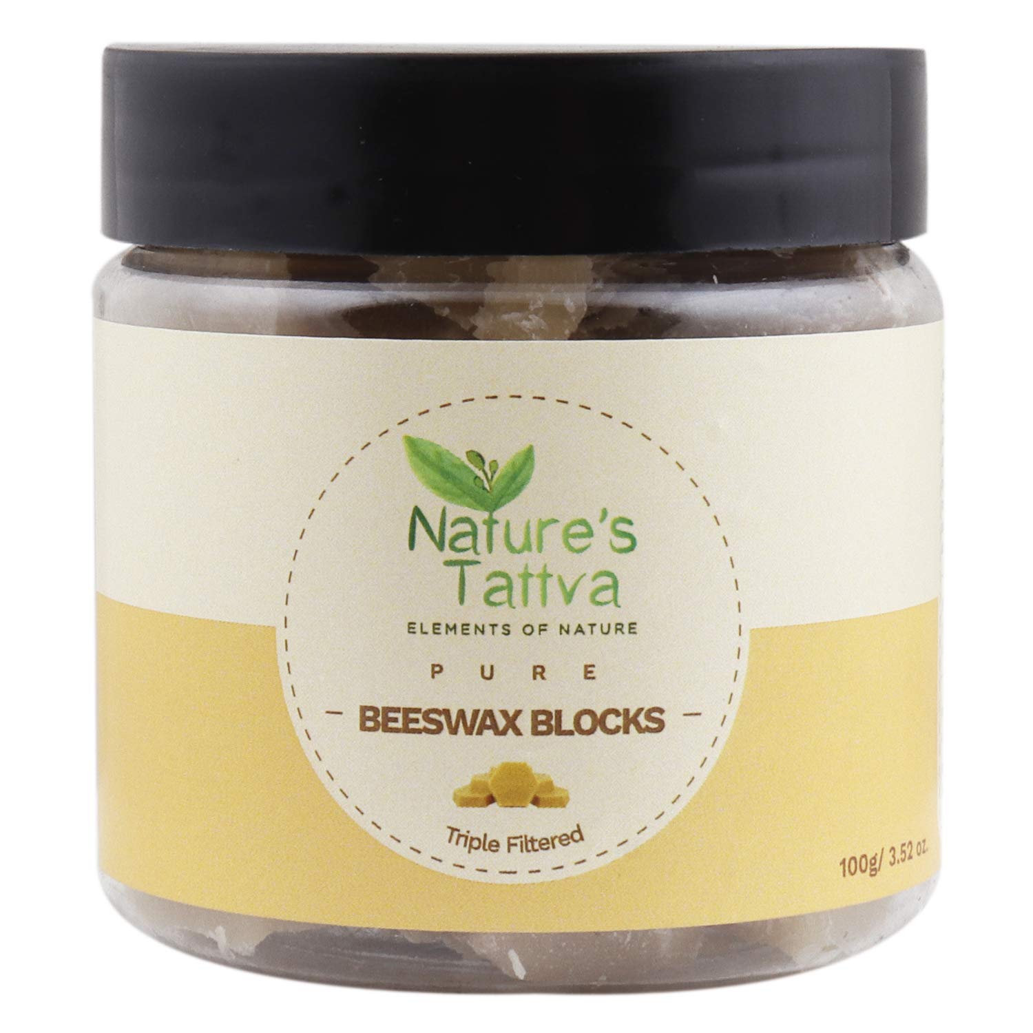 Natures Tattva Pure Natural Beeswax Blocks From Organic Honey Farms