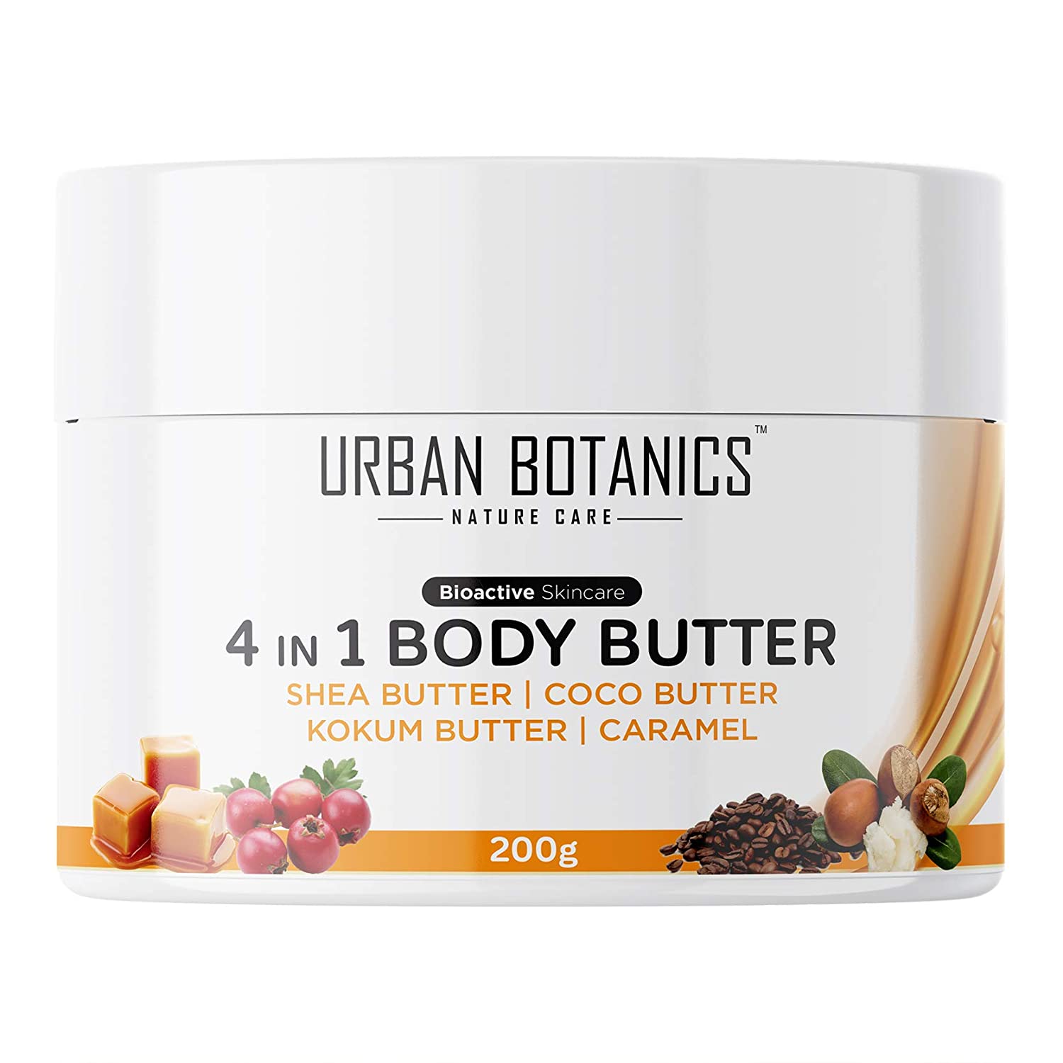 Urban Botanics 4 in 1 Body Butter - 200 gm