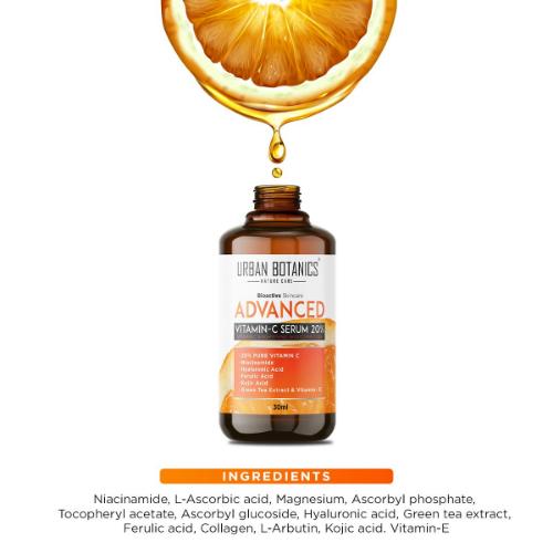 Urban Botanics Advanced Vitamin-C Serum 20% - 30 ml