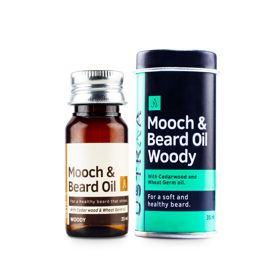Ustraa Woody Mooch and Beard Oil, 35ml
