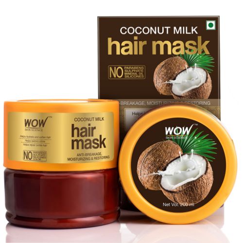 wow science coconut milk hair mask 200ml