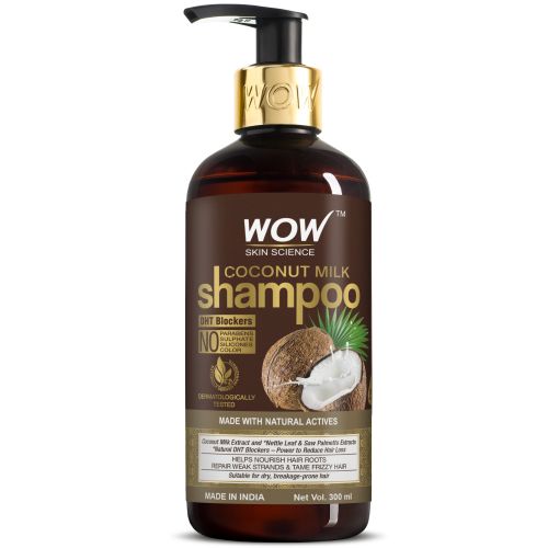 wow science coconut milk shampoo 300ml
