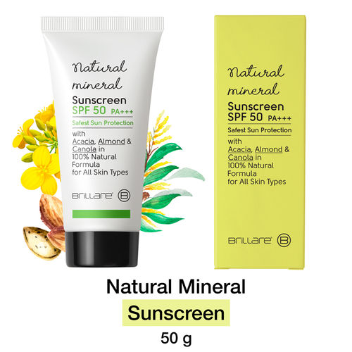 Natural Mineral Sunscreen Spf 50 50gm