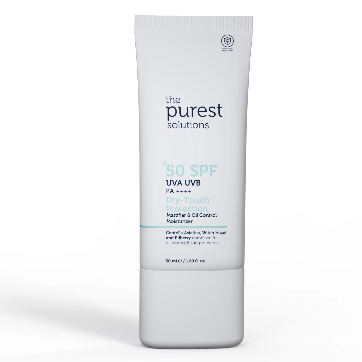 The Purest Solutions Dry-Touch ProtectionMattifier & Oil Control Moisturizer forOily Skin 50+ SPF 