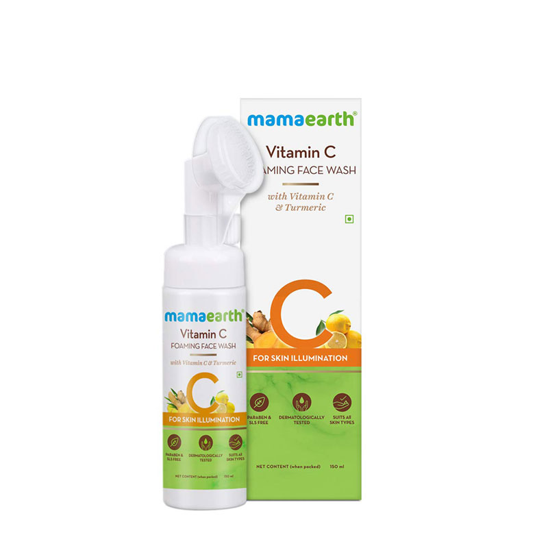 Mamaearth Vitamin c foaming face wash