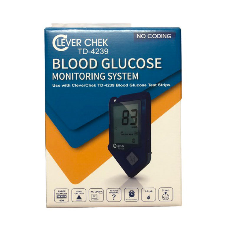 Clever chek blood glucose monitor