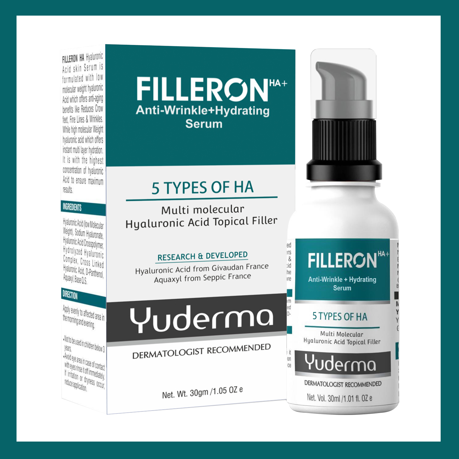 FILLERON HA Anti-wrinkle + Hydrating Serum