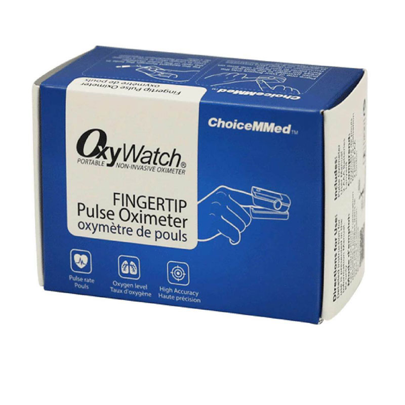 Oxywatch fingertip pulse oximeter