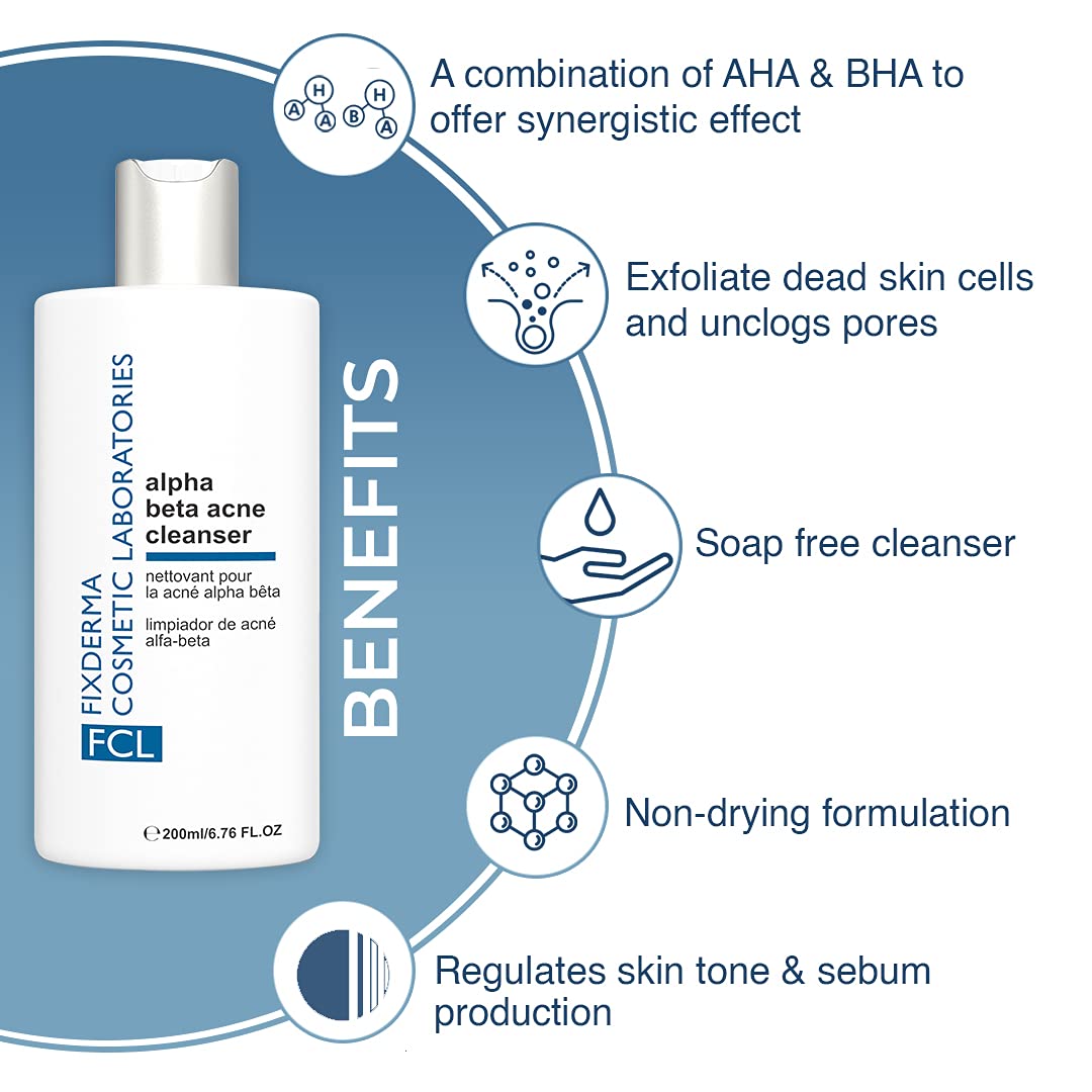 Alpha beta acne cleanser 200 ml