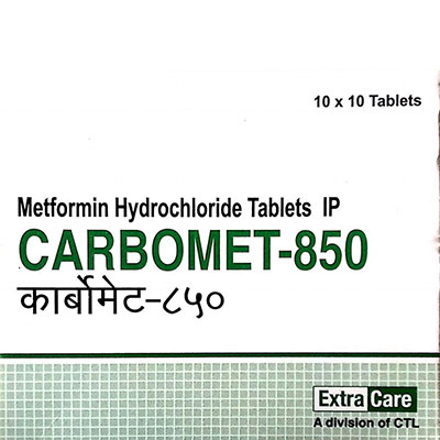 Carbomet 850 tablet