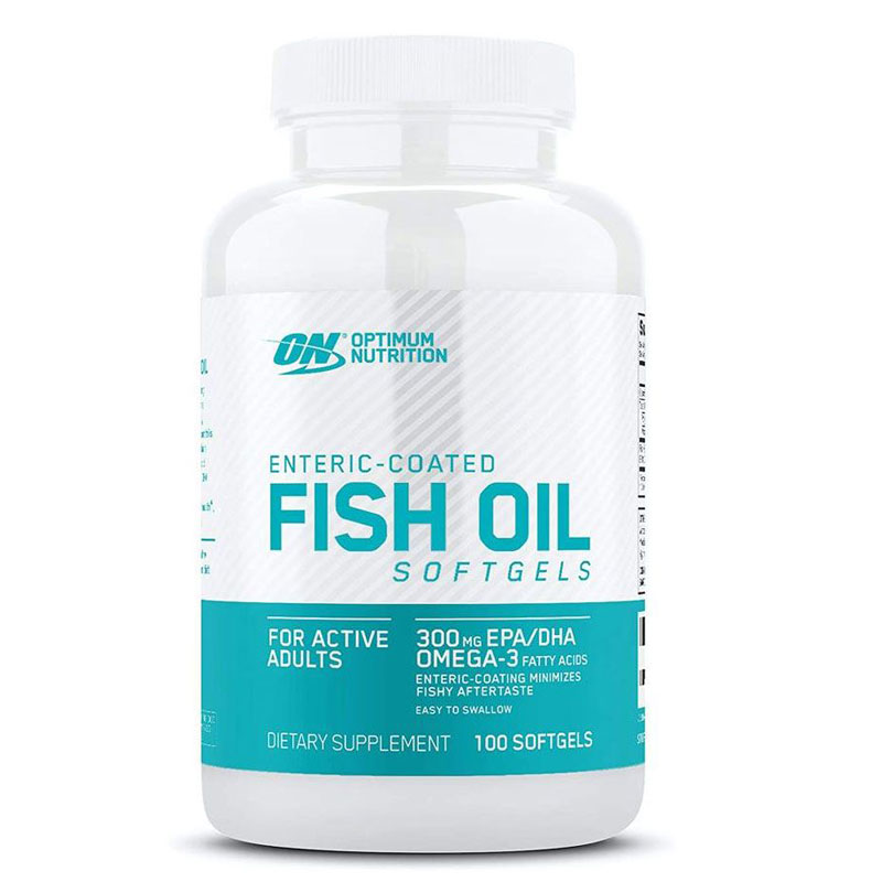 Enteric Coated Fish Oil 100 softgels (Strength & Recovery)