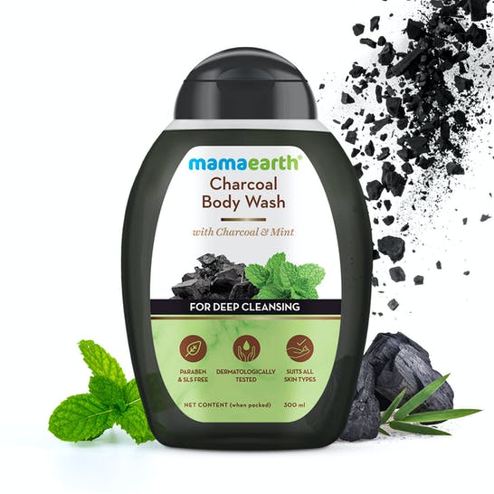 Mamaearth Charcoal Body Wash with Charcoal & Mint 300ml