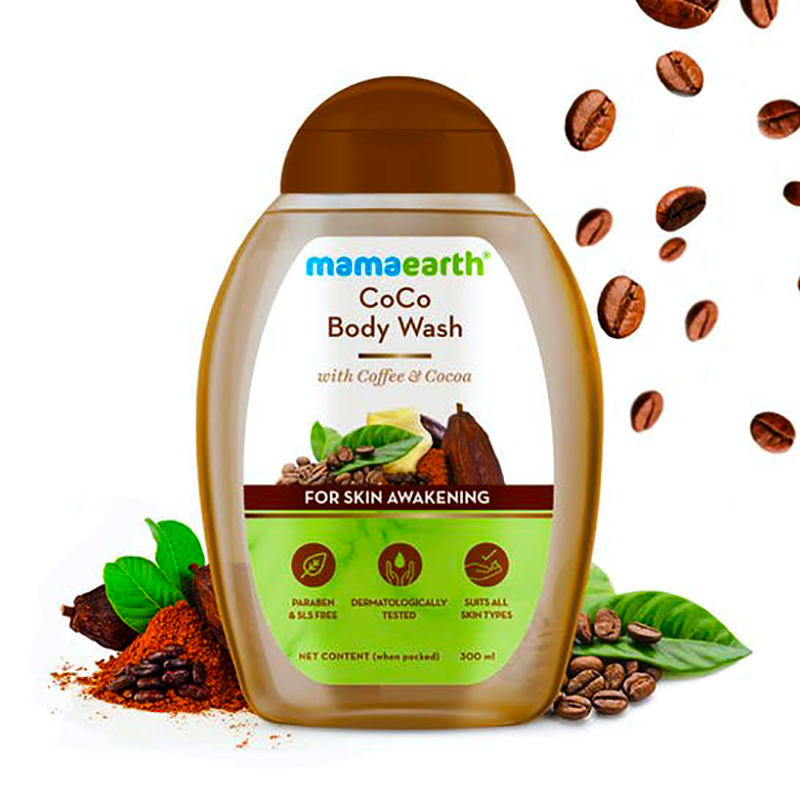 Mamaearth CoCo Body Wash with coffee & Cocoa 300ml