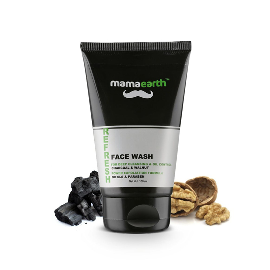 Mamaearth Refresh Oil Control Facewash for Men, 100ml