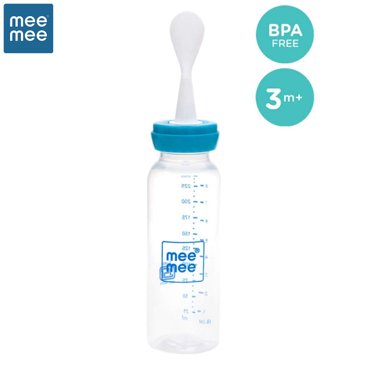 Mee mee feeding bottle 9 oz/ 250 ml [mm-lp 9c (pk1)]