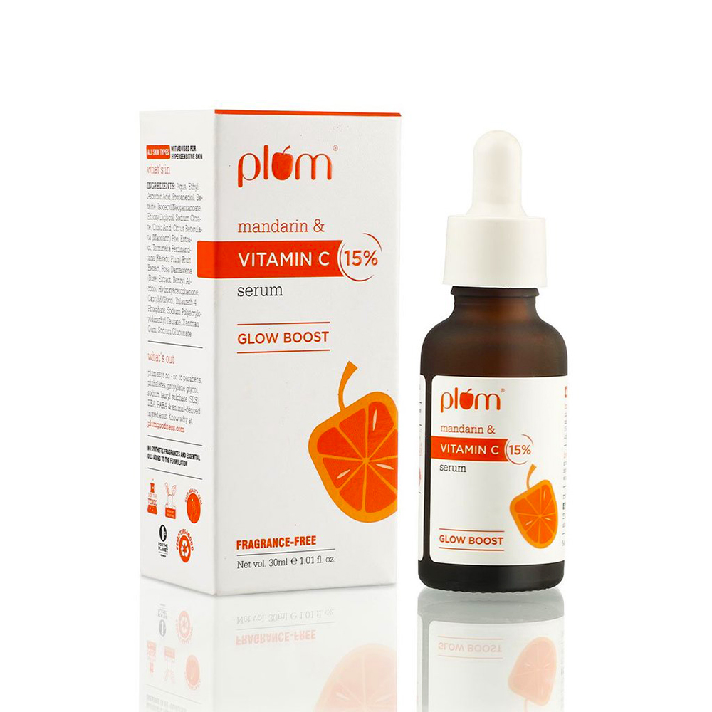 Plum 15% Vitamin C Face Serum with Mandarin (30ml)