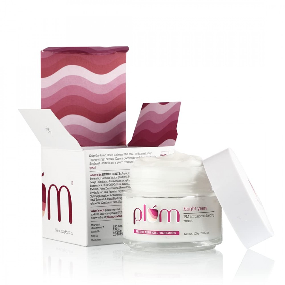 Plum Bright Years PM Infusions Sleeping Mask - 100Gm