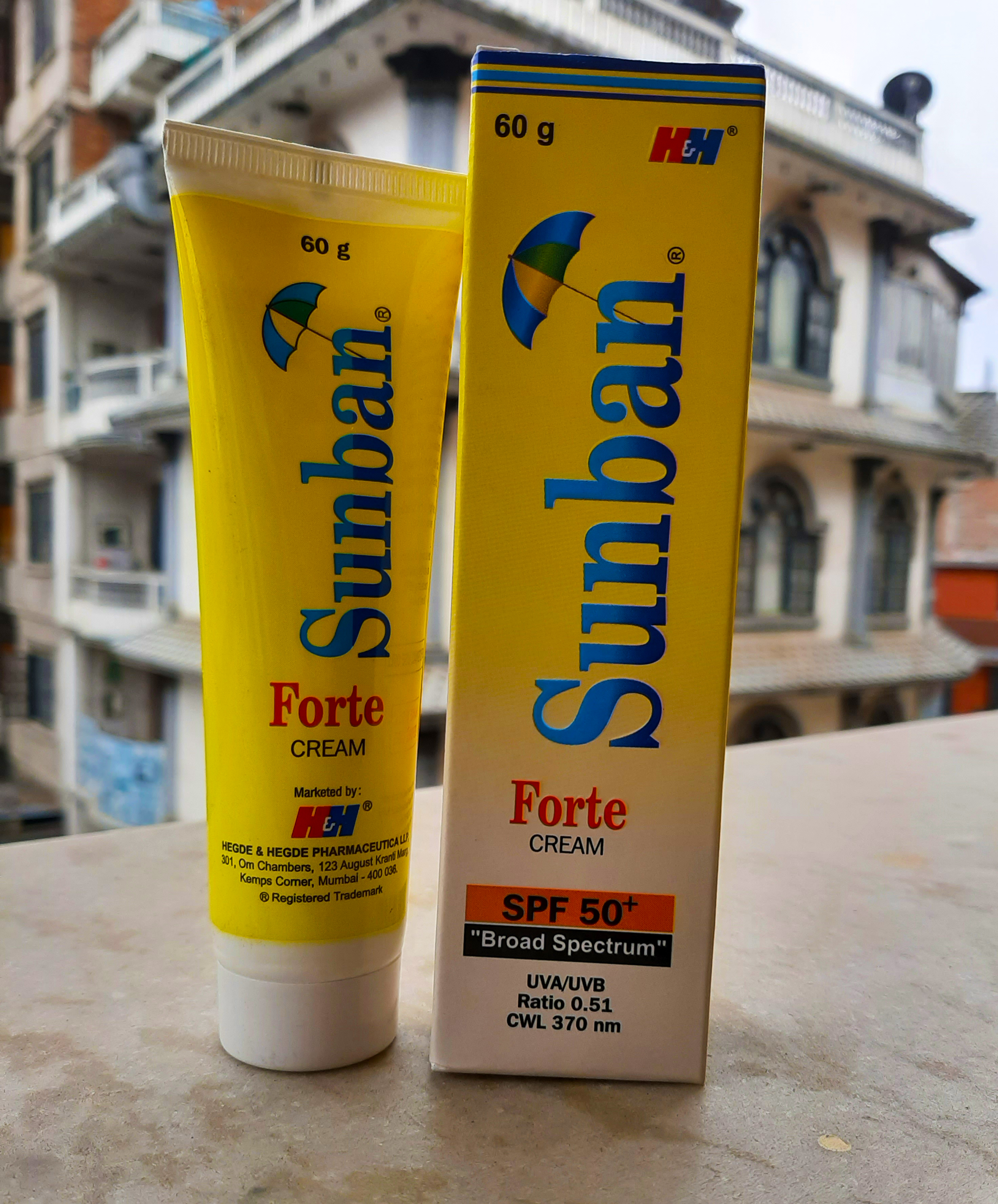 sun ban forte cream